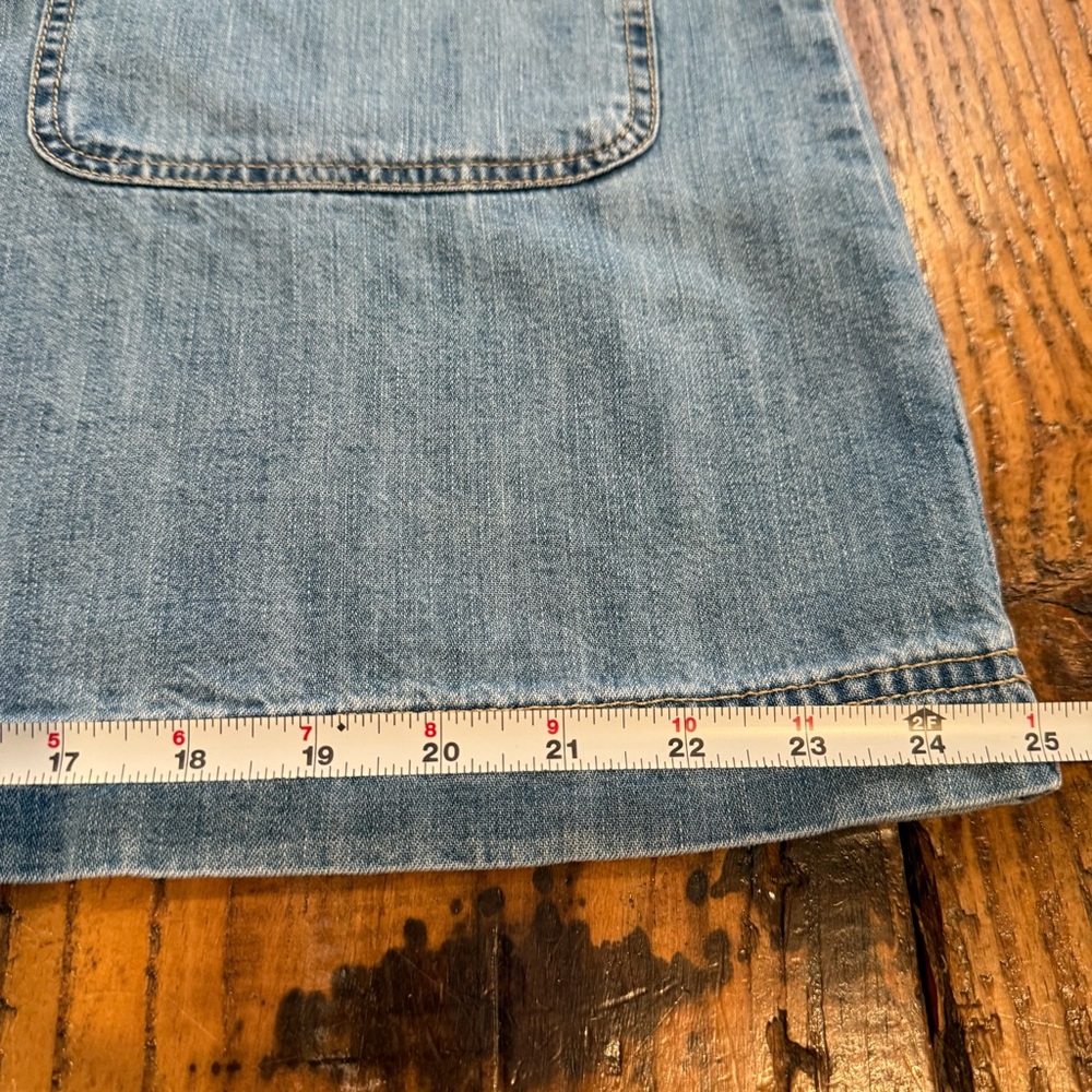 Boho Vintage inspired  Denim Tunic Dress – Old Navy Size Large - Picture 10 of 12